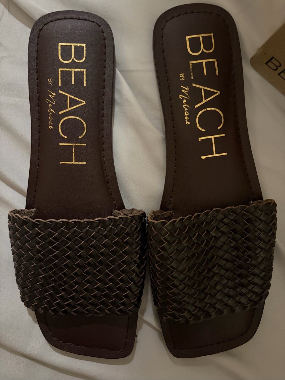 NWT Beach by Matisse Isle Slide Sandals. Size 10.